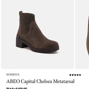 Abeo Chelsea Combat Boots - Metatarsal footbed - GREEN